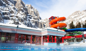 First Xtube tyre slide in Burgerbad Therme
