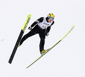 World Cup Ski Jumping competitor