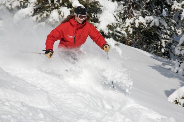You don't have to travel far to ski the goods at Eldora.