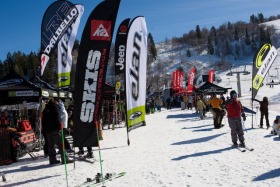 It's ski testing time at Snowbasin.