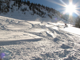 Backcountry avalanche alert in Utah.