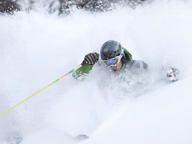 Powder skiing at Telluride.
