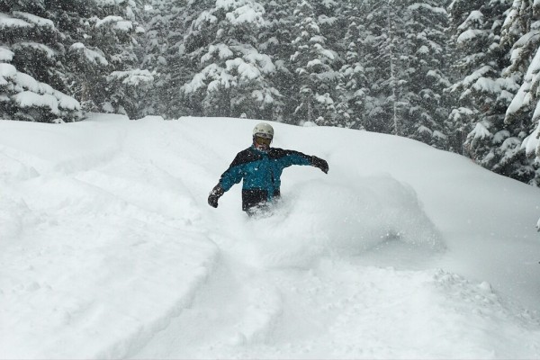 It still snows big time at Aspen in the spring.