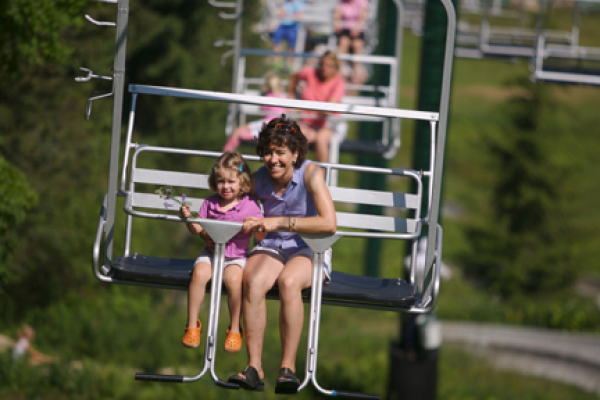 Ski areas offer tons of summer fun starting with scenic chairlift rides.