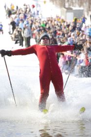 Inland B.C. resorts celebrate the end of the season with slush cups and other events.