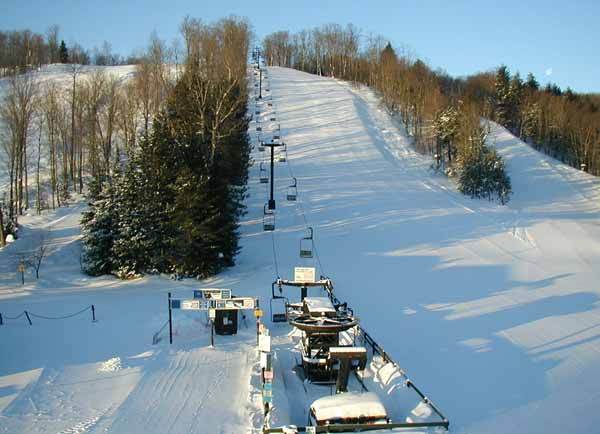 Ski Brule normally stays open well into April.