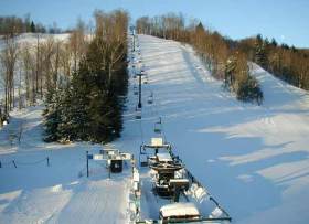 Ski Brule normally stays open well into April.