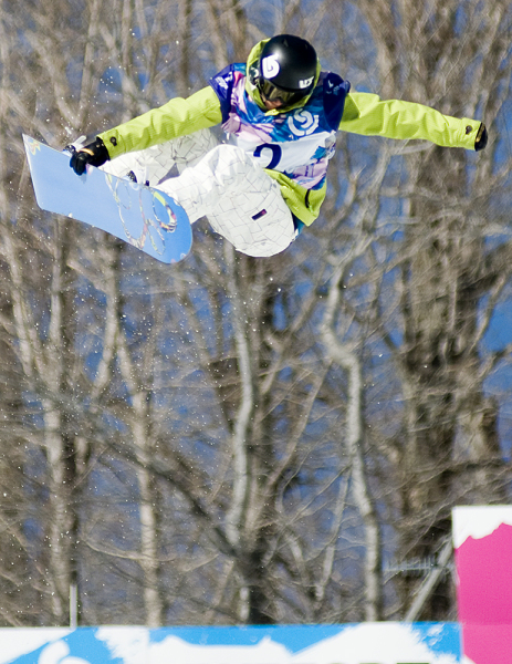 Kelly Clark placed second in women's Halfpipe. Photo by Roger Leo.