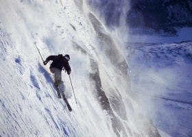 Extreme skiing legend Shane McConkey dies in ski-BASE jump in Italy.