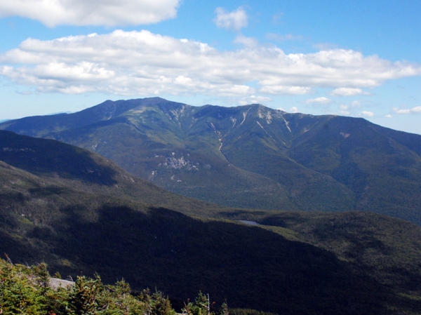 Franconia Ridge looms over the Notch just north of Lincoln, N.H.