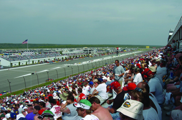 Fans at Pocono Raceway. Photo by Alex Westner.