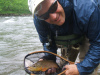 Another succesful fly fisher in Pochoantas County, West Virginia.