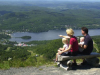 The view from the top of Tremblant is spectacular.