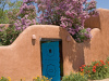 Quiet charm of Taos found in a doorway.
