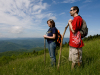 Hikers enjoy scenic Pocahontas County, W.Va., which has been called Nature's Mountain Playground.