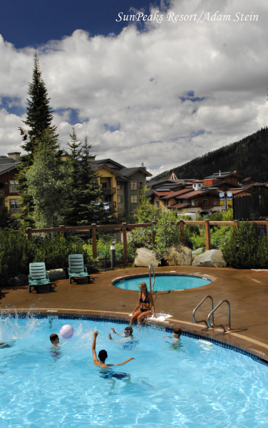 Sun Peaks Sports Centre. --photo courtesy of Sun Peaks Resort/Adam Stein.