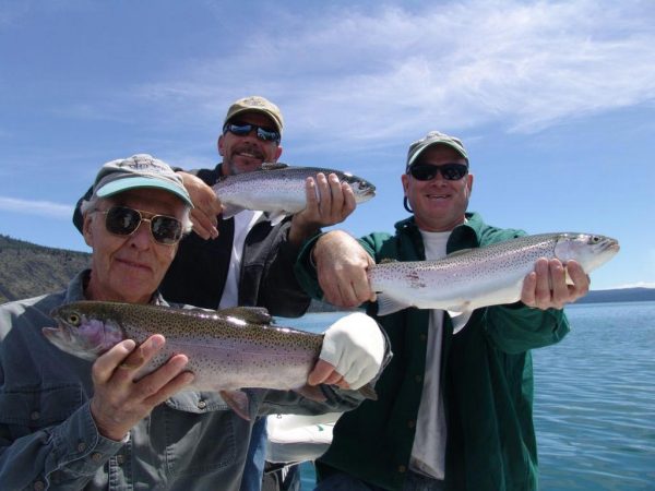 Mammoth Lakes area is a fisherman's paradise.