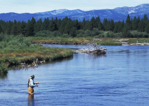 Moonlight Basin can get you out fly-fishing on your own. Photo courtesy of Travel Montana.
