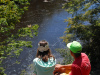 Hikers in the Lehigh Gorge.