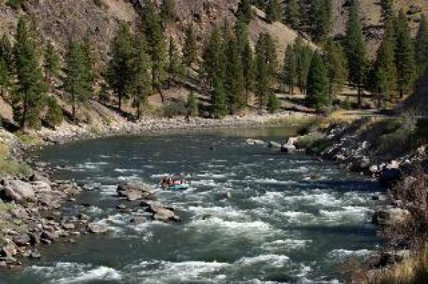 Raft the Main Salmon River in Sun Valley. Photo courtesy of Idaho Tourism. 