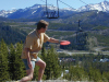 Disc golf is one of the many activities available at Big Sky over the Fourth of July. 