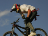 The Kokanee Crankworx 2009 features the crowd-pleasing air tricks. Photo courtesy Tourism BC/Toshi Kawano