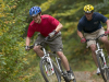 Miles of mountain bike trails wind through the woods near Loon.