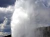 Old Faithful geyser erupting in Yellowstone National Park. Photo by Jon Sullivan (pdphoto.org).