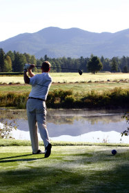 The Lake Placid area offers some outstanding golf courses.