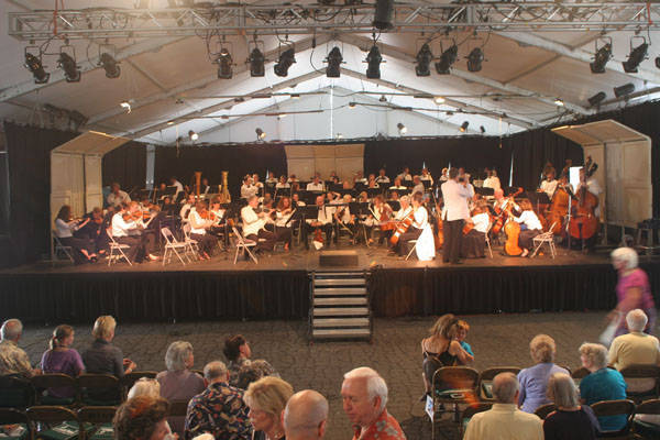 The Bear Valley Music Festival, July 25 to Aug. 9, is one of the mid-Sierra's most popular summertime events.