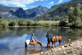 The views at Wilderness Trails Ranch are priceless.