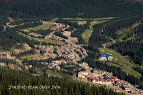 Heartstone Lodge sits in Sun Peaks Village. Photo courtesy of Sun Peaks Resort/Adam Stein. 