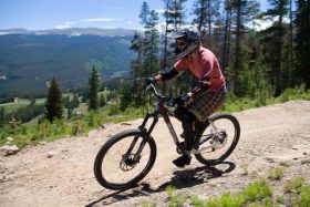 Mountain biking at Winter Park