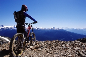 Whistler offers mountain bike and lodging packages through Oct. 12. Photo courtesy of Tourism BC/Toshi Kawano.


