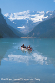 Lake Louise is one of the stops on the GyPSy Guide. Photo courtesy of Banff Lake Louise Tourism/John Evely.