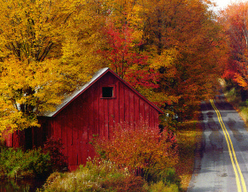 Fall colors are exceptional in the Pocono Mountains.