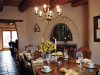 Little Tree's all-adobe hacienda exudes Southwestern ambience.