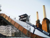 The Battersea Power Station provides the backdrop for the FSO4 Freeze show.