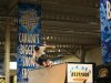 A member of the Sky Riders team performing at Toronto Ski, Snowboard & Travel Show's Altitude event.