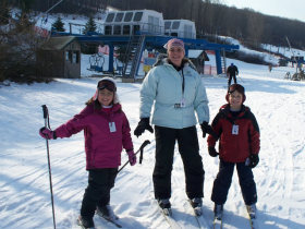 Kids Ready for a Lesson at Shawnee