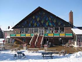  Mad River Mountain day lodge. 