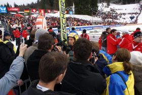 World Cup Ski Jumping in Engelberg, Switzerland. Copyright - Michael Lienert/skispringen.ch.