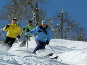 Winter is on the way to Okemo.