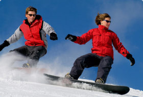 Snowboarding thrives at Canaan Valley.