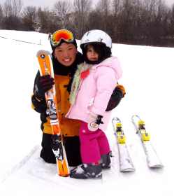 Seven Oaks is a great area for kids to learn snow sports. 