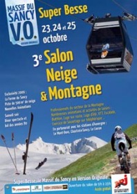 The official poster for the Snow Fair at Super Besse