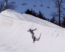 Mt. Crescent offers Omaha, Nebraska, residents a place close to home to ski and ride.