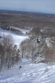 Caberfae Peaks offers some of the best skiing and riding in north central Lower Michigan.