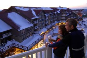 Snowshoe Village has plenty of nightlife.