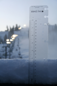 A storm Oct. 4 dropped fresh snow on top of machine-made snow at Boreal. 